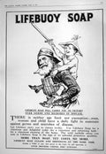 Antique Print 1916 Advertisement Lifebuoy Soap Lever Brothers Port Sunlight