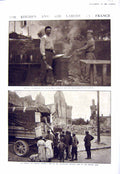 Old 1916 Open-Air Kitchen France Cannes Travelling Bazaars Wheel Door 20th
