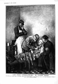 Antique Print 1916 Injured Sier War Trois Consolateurs Women Workers Turnip