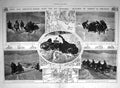 Old 1916 War Despatch Riders Pennines Motor Cycles Snow Drift Photogr 20th