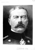Antique Old Print 1916 War Portrait Lord Kitchener Jean Baptiste Guth Artist