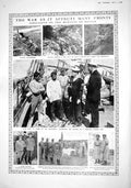 Old 1916 War Navy Seamen Ship Colonel Crichton Brusiloff Church Faubo 20th