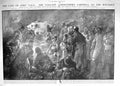 Old Print 1916 War Fort Vaux Major Raynal French Siers Dead Bodies Paul 0 20th