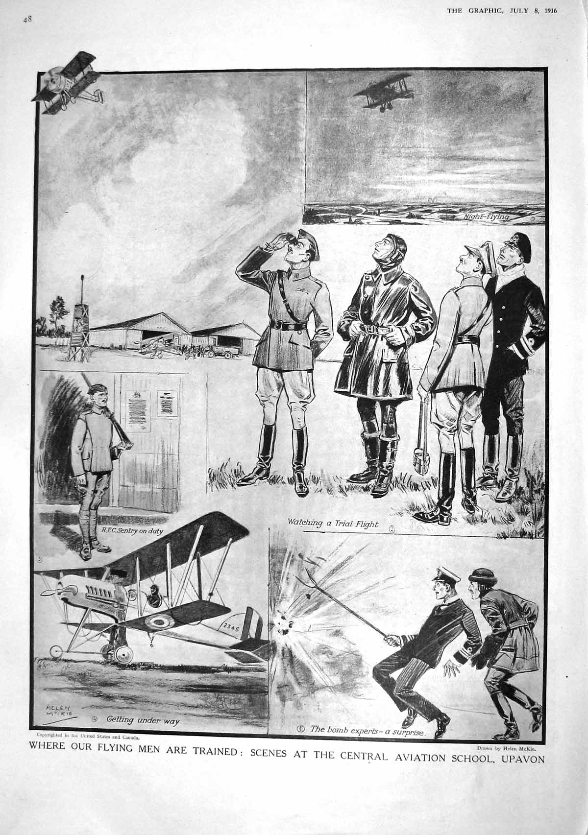 Old 1916 War Flying Men Aviation School Upavon German Officer Grave Sue 20th
