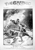 Old Print 1916 War Boy Bugler Thiaumont French German Siers Paul Thiriat 20th