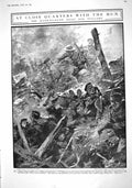 Old Print 1916 Ovillers Battle War Siers Italian Red Cross Nurses Russia 20th