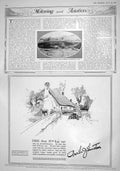 Old 1916 Vauxhall Motor Car Arrol Johnston Advertsiement Whisky Ivel 20th