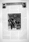 Old 1916 Navy Cornwell Fryatt Funeral Manor Park German Trenches Boche O 20th