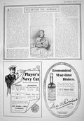Old 1916 Daniels Rifle Brigade War Perrins Cigarettes Saxone Soap Dar 20th