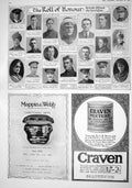 Old 1916 Mary Lamb War Williams Trench Harvey Johnson Russell Hardman 20th