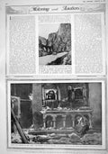 Old 1916 Wolseley Motor Car Tour Sierra Guadarrama Spain Broken Altar 20th