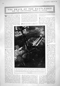 Old 1916 Fire-Control Station Ship Super-Dreadnought Seismograph War- 20th