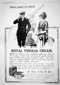 Old 1916 Advertisement Royal Vinolia Soap Cream Company London Paris 20th