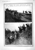 Old 1916 War French Army Somme Lancers Patrol Boche Entanglement Barb 20th