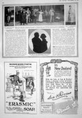 Old 1916 Theatre Courtneidge Chevalier Irving Compton Whisky Perrins 20th