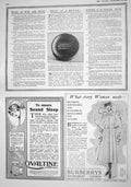 Old 1916 Andrew Pears Soap Burberrys Ovaltine Fur Mazda Electric Lamp 20th