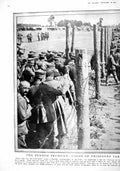 Old 1916 War Prussian Prisoners Battle Somme Crash Zeppelin Airship E 20th