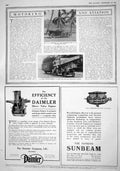 Old 1916 Grafton Sunbeam Motor Car Napier Lorry Debenham Tatcho Hair 20th