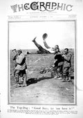 Old Print 1916 War Wounded British Siers Sergeant-Major Linton Coundouri 20th