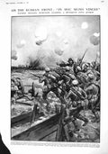 Old Print 1916 Russian Siers War Father Michael Semenoff Ship Nelson Vic 20th