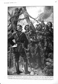 Old Print 1916 War Siers Calling Volunteers France General Georgescu Rou 20th
