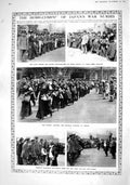 Old 1916 War Doctor Japan Nurses Tokyo Viscount Hanabusa Afternoon Sc 20th