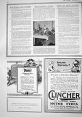 Original Old Antique Print 1916 Siers Cigarettes Dundonald Hospital Tyres Daiml