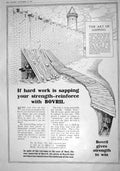 Antique Old Print 1916 Bovril Vitafer Erasmic Soap Bennet Watch Protopopoff