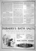 Old 1916 Dubarry'S Bath Salts Dusting Powde Parfumeurs Brompton Londo 20th