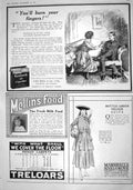 Antique Old Print 1916 Kenilworth Cigarettes Mellin'S Food Marshall Snelgrove