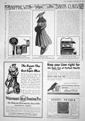 Old 1916 Shopping Furs John Pound'S Presents Waterman Fountain Pen Ca 20th