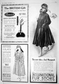 Old Print 1916 International Fur Store Debenham Freebody Mcniven Cameron 20th