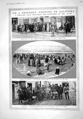 Old 1916 Salonika Serbo-Franco-British Group Salonika Shakespeare Hut Y 20th