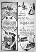 Old 1916 Advertisement Turk Virginia Cigarettes Gillette Safety Razor 20th