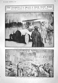 Old 1916 Modus Operandi Motor Cars Siers War Chariot Football Neale Reitz 20th