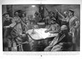 Old 1917 Scene French Capturing Dug-Out German Staff Officers Somme W 0 20th
