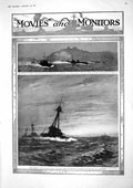 Old 1917 Sea-Tanks Ships Zeebrugge Dover Patrol Boats Mapperley Hospi 20th