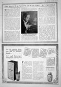 Antique Old Print 1917 Matheson Theatre Sanatogen Lux Washing Lever Brothers