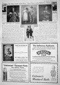 Original Old Vintage Print 1917 Harry Lauder Cheers Theatre Robertson Collins
