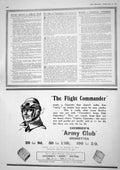 Original Old Vintage Print 1917 Advertisement Cavander'S Army Club Cigarettes