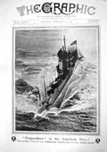 Old Print 1917 American Navy War Submarine Map Gallipoli Siers Chanak An 20th