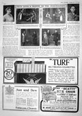 Original Old Vintage Print 1917 Saker Ash Paumier Felix Theatre Turf Cigarettes