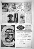 Old Vintage Print 1917 Sculpture Epstein Venus War Cartoons Tooth Punch 20th