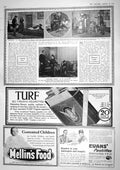 Old Vintage Print 1917 Theatre Grey Bach More Lohr Turf Cigarettes Evans 20th