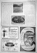 Old Vintage Print 1917 Vauxhall Motor Car Olwyn Lloyd George Razor Clemak 20th