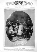 Old Print 1917 Thomas Atkins Children France British Siers Bishop Verdun 20th