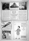 Original Old Vintage Print 1917 Morton Gonzague Theatre Massey Casket Marshall