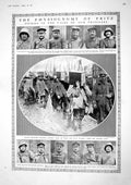 Original Old Vintage Print 1917 Boche Prisoners War Fritz Grein Ibsen 20th