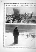 Old Print 1917 War British Siers Sailors Battle Somme Ulster Patrol Boat 20th