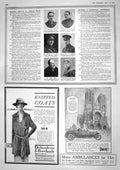 Old Vintage Print 1917 Mckie Lones Hall O'Brien Kirk Wheatley Daimler Car 20th
